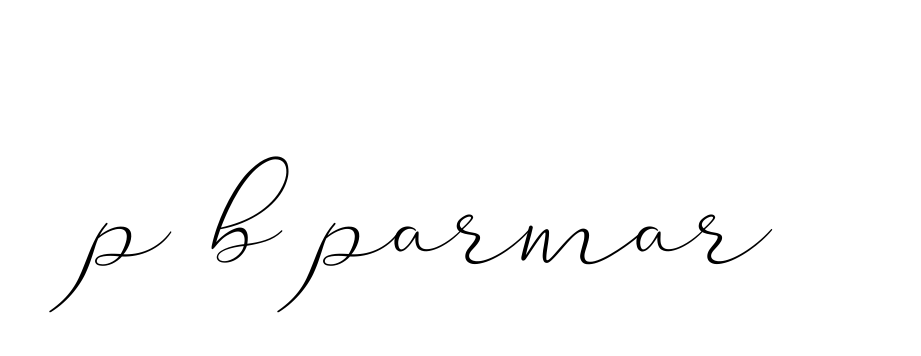 P-b-parmar signature