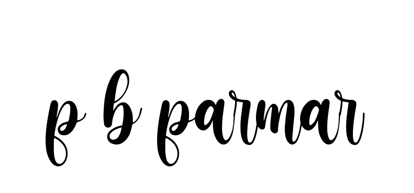 P-b-parmar signature