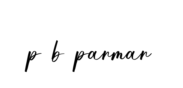 P-b-parmar signature