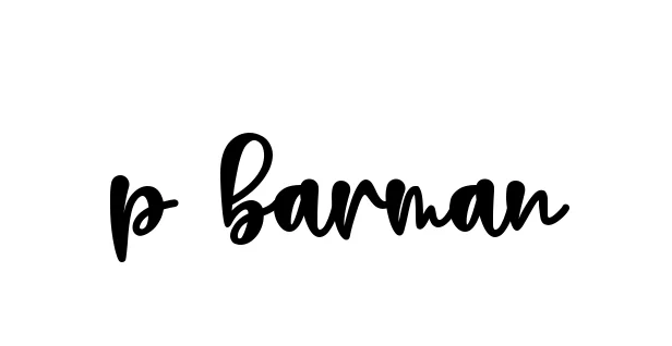 Handwritten Signature for P-barman - Style 136 Online