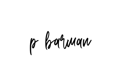Handwritten Signature for P-barman - Style 143 Online