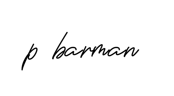 Handwritten Signature for P-barman - Style 150 Online