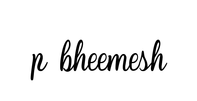 P-bheemesh signature