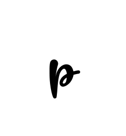 Handwritten Signature for P - Style 136 Online
