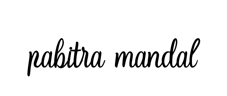 Pabitra-mandal signature
