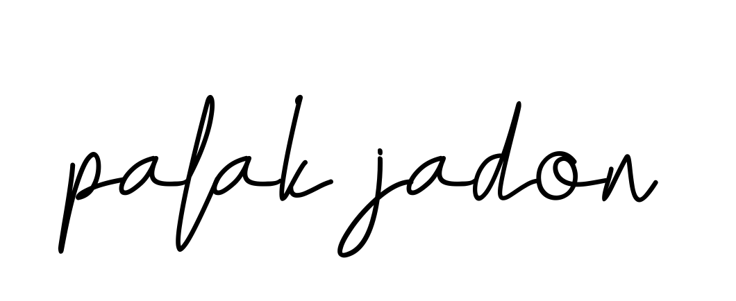 Handwritten Signature for Palak-jadon - Style 155 Online