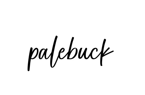 Handwritten Signature for Palebuck - Style 142 Online