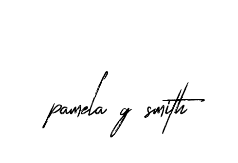 Handwritten Signature for Pamela-g-smith - Style 133 Online