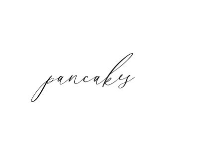 Pancakes signature