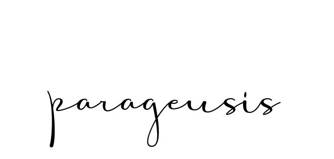 Parageusis signature