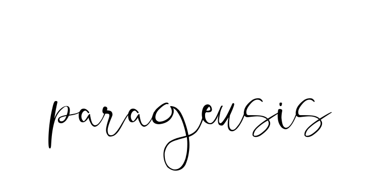 Parageusis signature