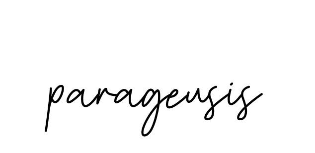 Parageusis signature