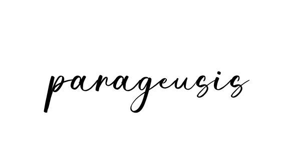 Parageusis signature