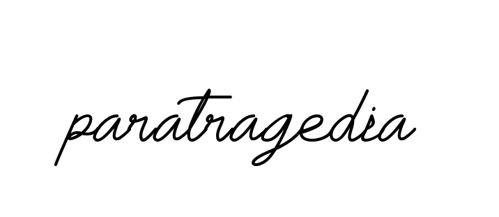 Paratragedia signature