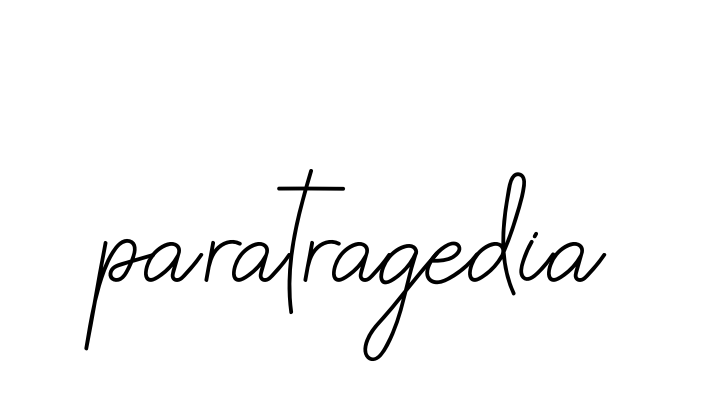 Paratragedia signature