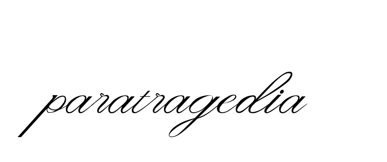 Paratragedia signature