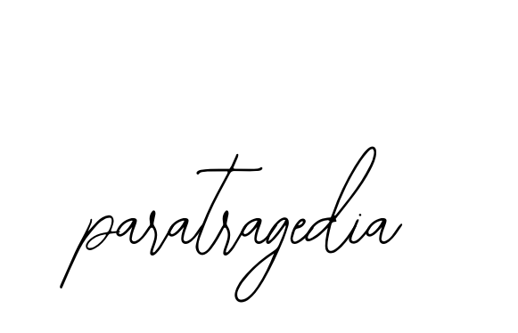 Paratragedia signature