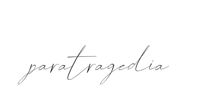 Paratragedia signature