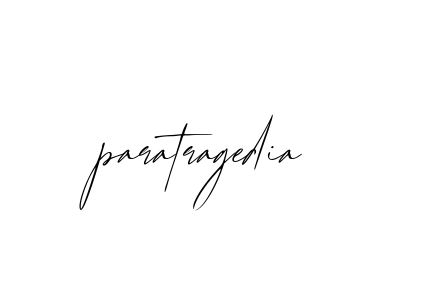 Paratragedia signature
