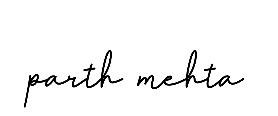 Parth-mehta signature