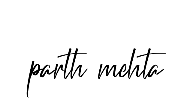 Parth-mehta signature