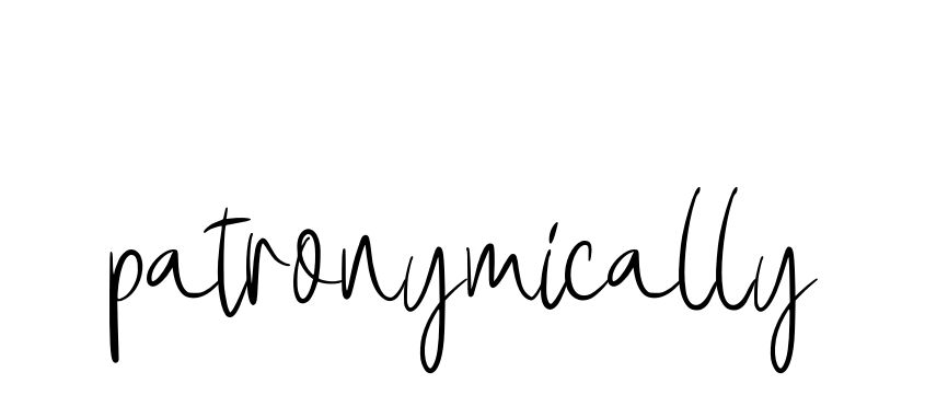 Handwritten Signature for Patronymically - Style 146 Online