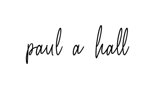 Handwritten Signature for Paul-a-hall - Style 154 Online