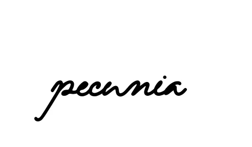 Handwritten Signature for Pecunia - Style 137 Online