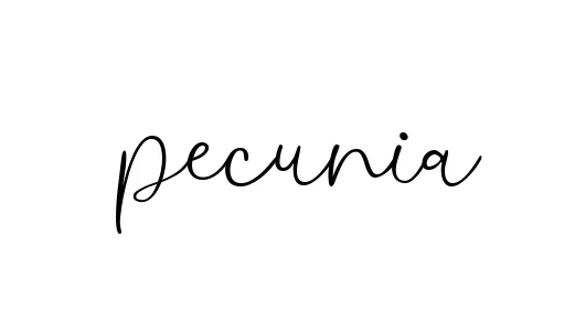 Handwritten Signature for Pecunia - Style 147 Online
