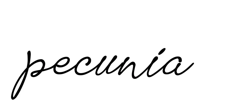 Handwritten Signature for Pecunia - Style 151 Online