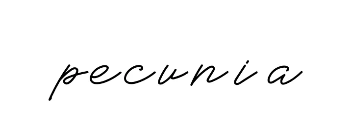 Handwritten Signature for Pecunia - Style 152 Online