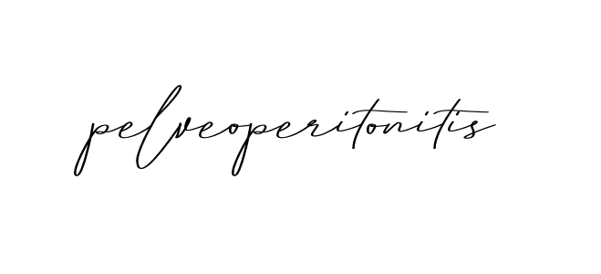 Pelveoperitonitis signature