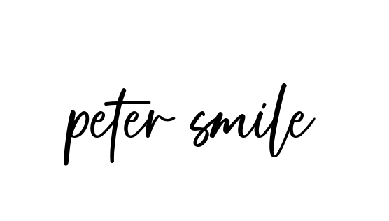 Peter-smile signature