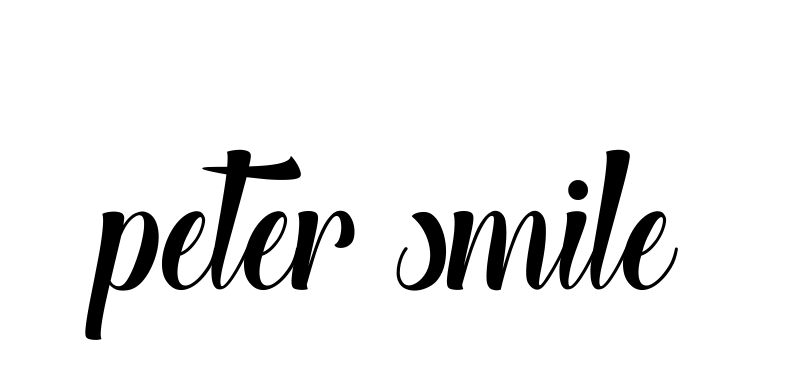 Peter-smile signature