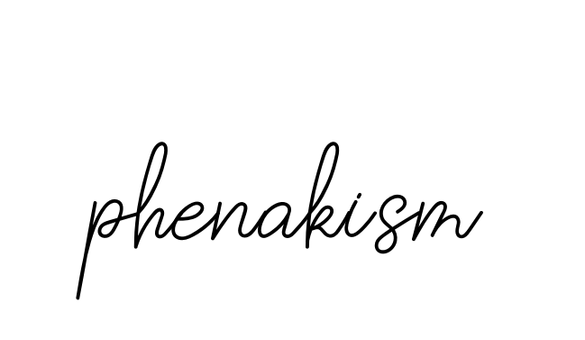 Phenakism signature