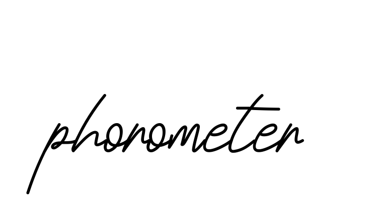 Phorometer signature