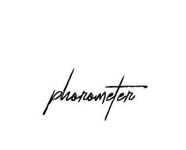 Phorometer signature