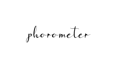 Phorometer signature