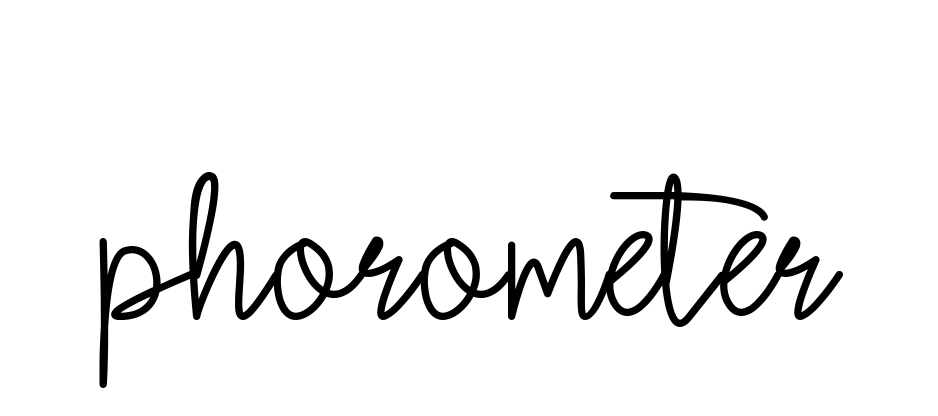 Phorometer signature
