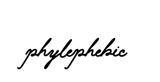 Handwritten Signature for Phylephebic - Style 137 Online