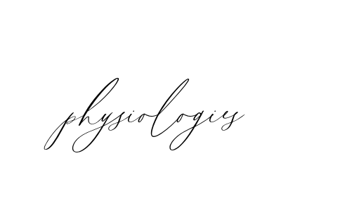 Handwritten Signature for Physiologies - Style 134 Online