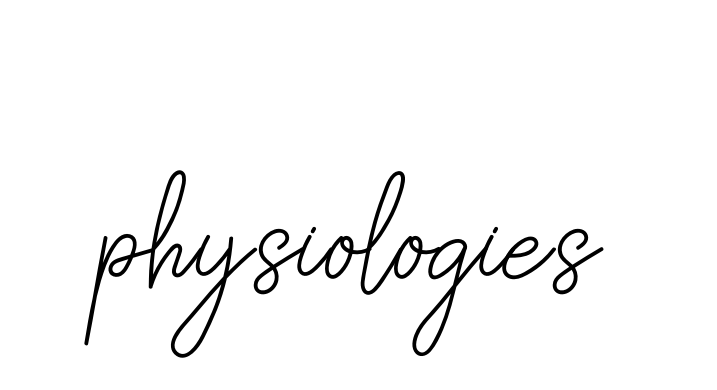 Handwritten Signature for Physiologies - Style 145 Online