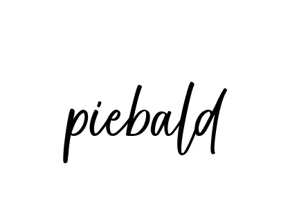 Handwritten Signature for Piebald - Style 142 Online