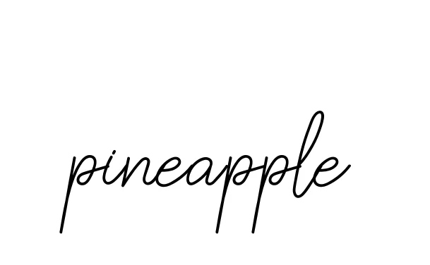 Handwritten Signature for Pineapple - Style 145 Online