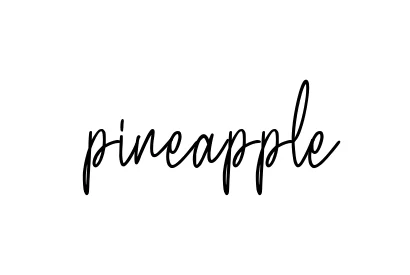 Handwritten Signature for Pineapple - Style 154 Online