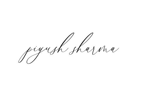 Piyush-sharma signature