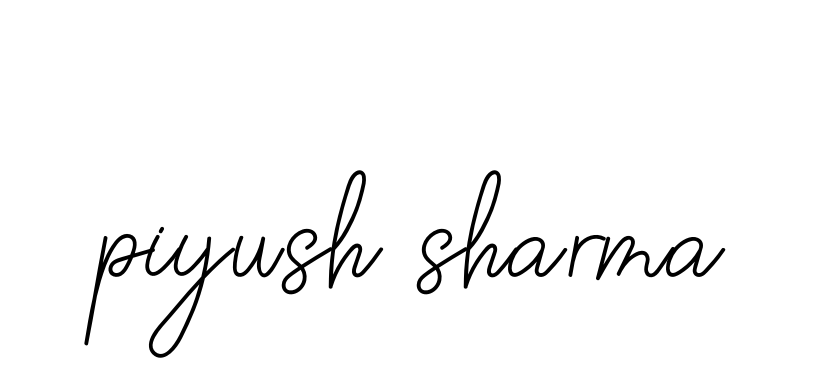 Piyush-sharma signature