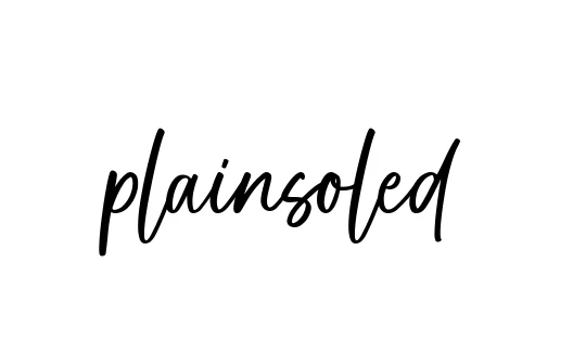 Handwritten Signature for Plainsoled - Style 142 Online