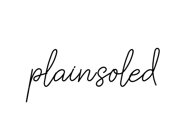 Handwritten Signature for Plainsoled - Style 145 Online