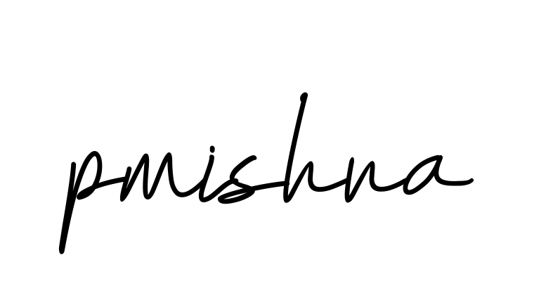 Handwritten Signature for Pmishra - Style 155 Online